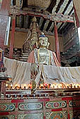 Ladakh - Hemis gompa, statues of the dukhang